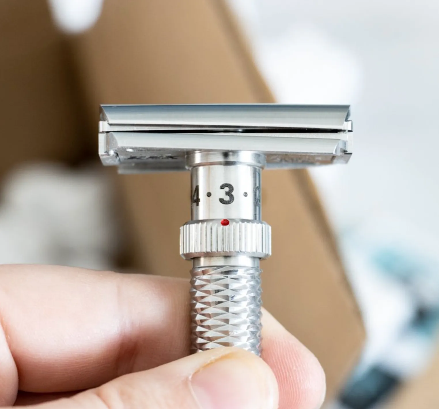 Rex Supply Co. - Konsul - Slant Adjustable Stainless Steel DE Safety Razor