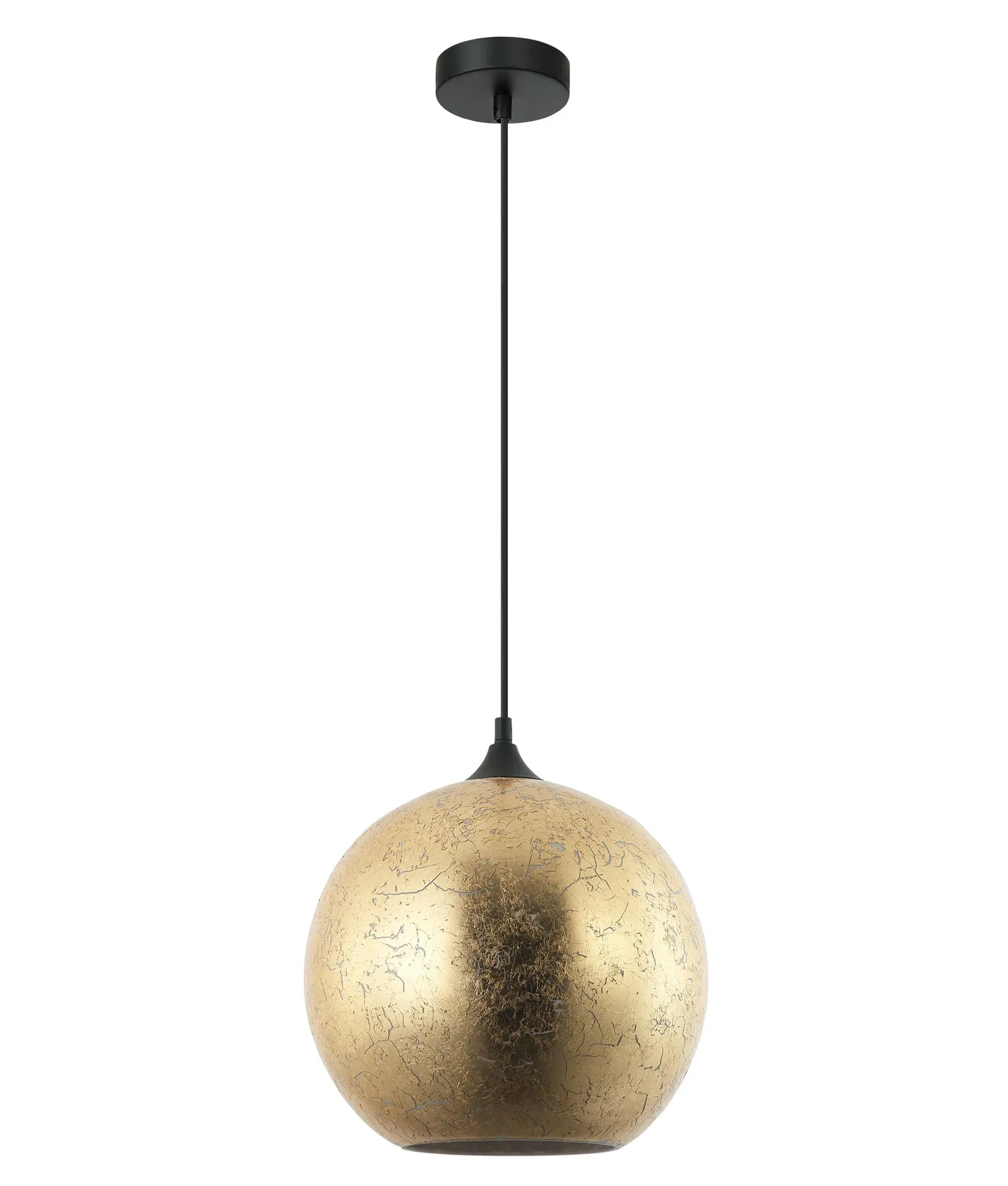 ROCHE: Interior Wine Glass Shape Matte Gold / Chrome Glass Pendant Lights