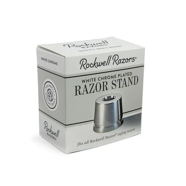 Rockwell Razors - White Chrome - Razor Stand