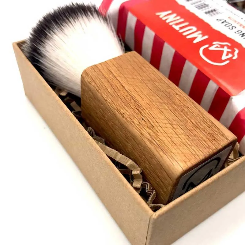 Safety Razor Shaving Set - Cinnamon & Orange