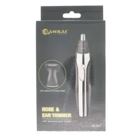 SANSAI Nose & Ear Trimmer with Stainless Steel Blades HC-042