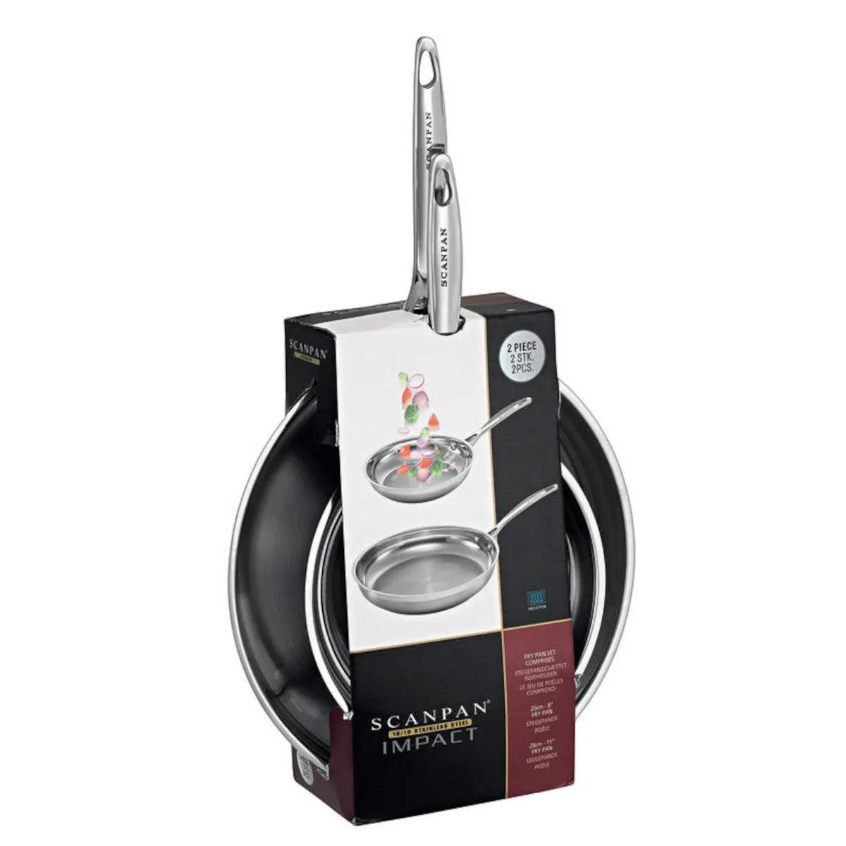 Scanpan Impact Frypan Set 20cm & 28cm