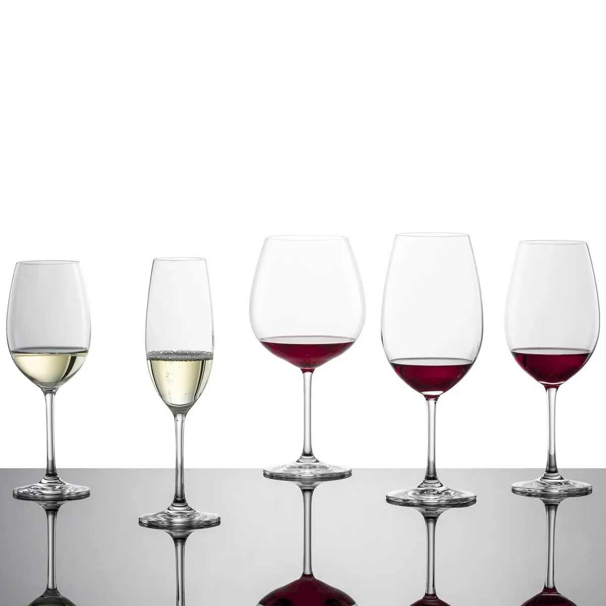 Schott Zwiesel Ivento Bordeaux, White & Champagne Glasses - Set of 6