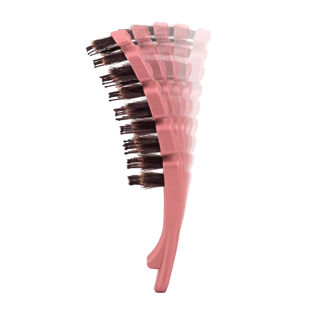 Scream-Free® Palm Hair Brush: Palm Flexi - Rose Gold