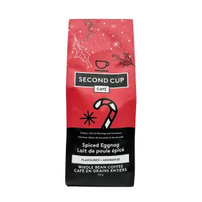 Second Cup Spiced Eggnog Whole Bean Coffee, 312 g