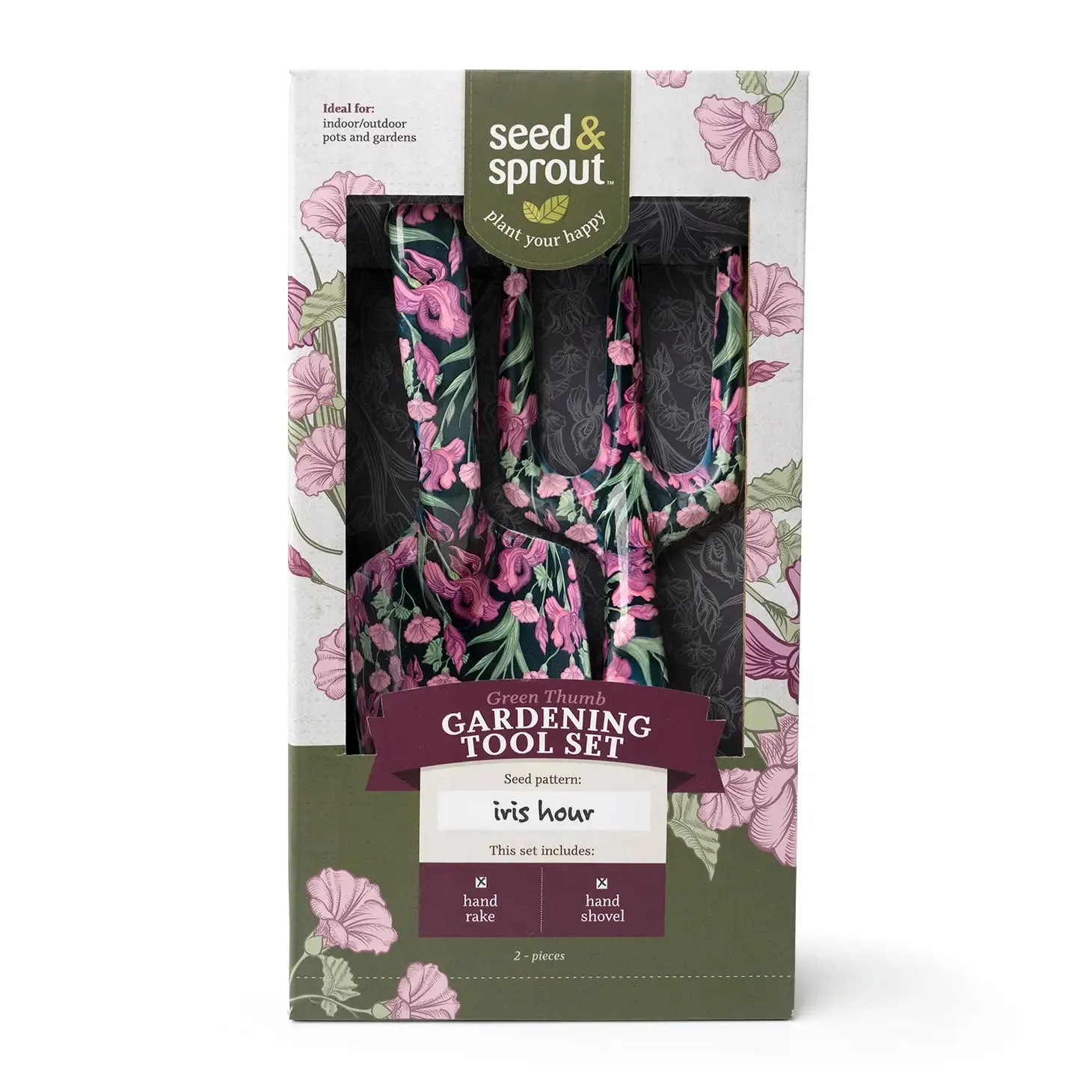 Seed & Sprout Gardening Tool Set - Sweet Basil