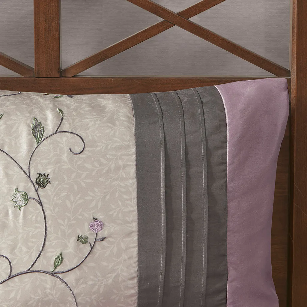 Serene Embroidered 7 Piece Comforter Set by Madison Park