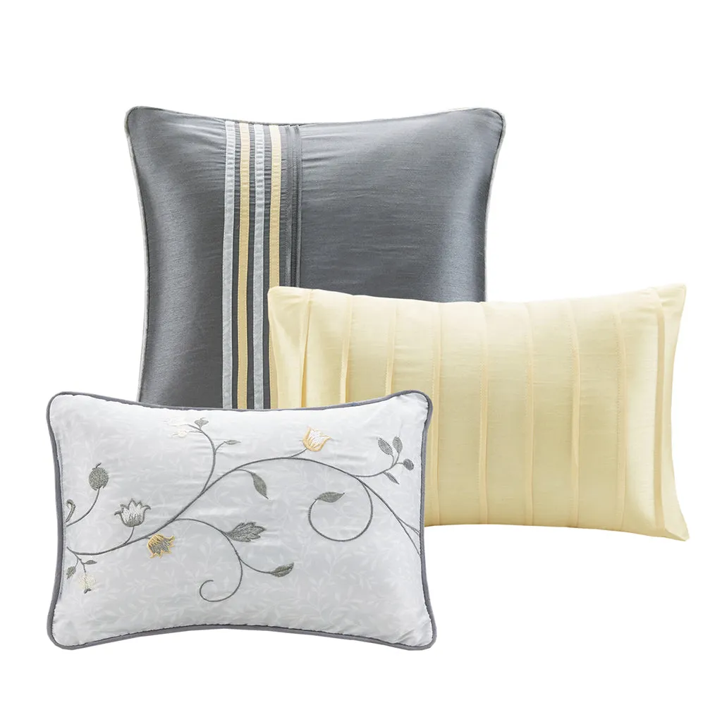 Serene Embroidered 7 Piece Comforter Set by Madison Park