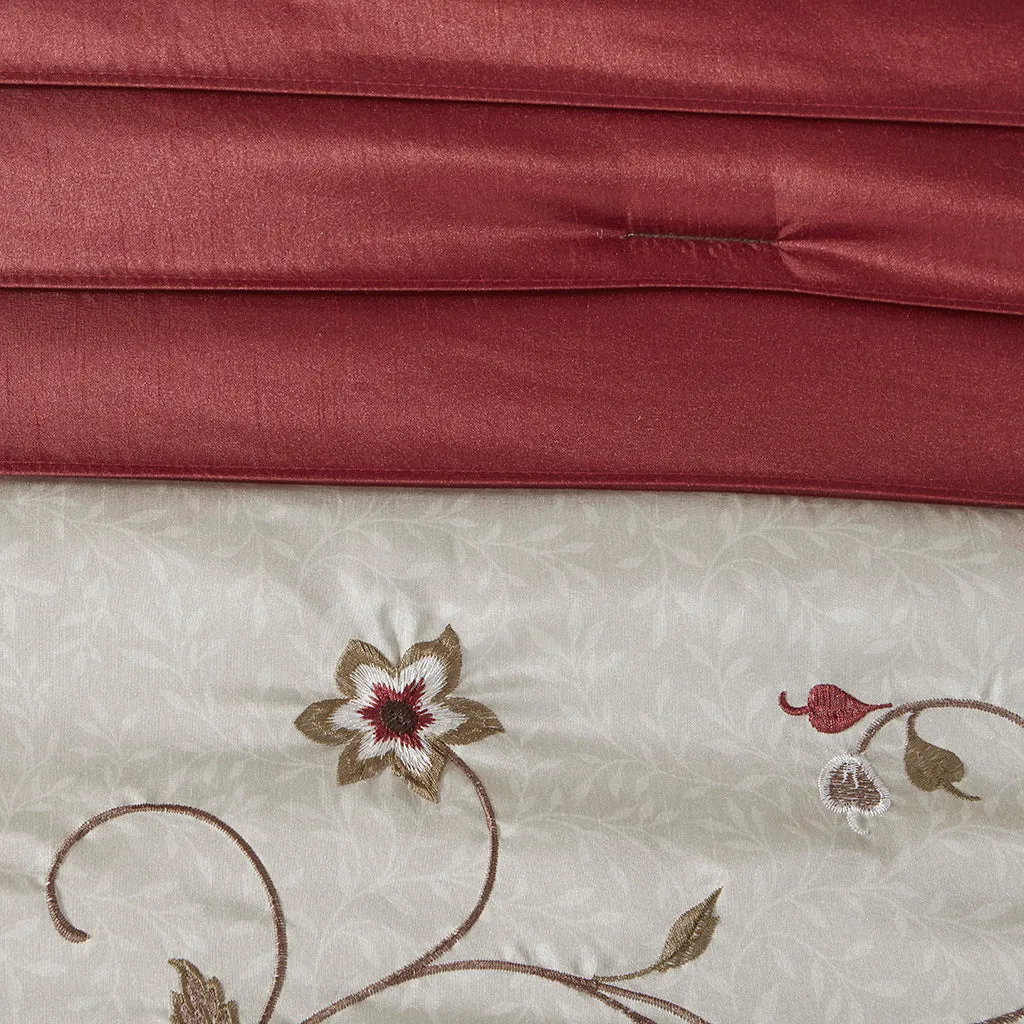 Serene Embroidered 7 Piece Comforter Set by Madison Park