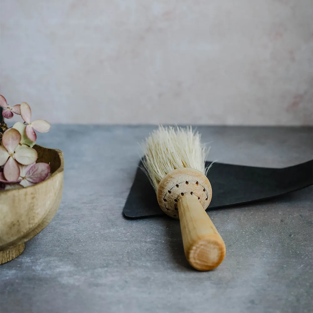 Small Table Brush & Cardboard Shovel