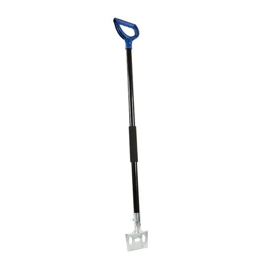 Snow Joe SJEG24 2-in-1 Snow Pusher   Ice Chopper | 24-Inch | Poly Blade (Blue)