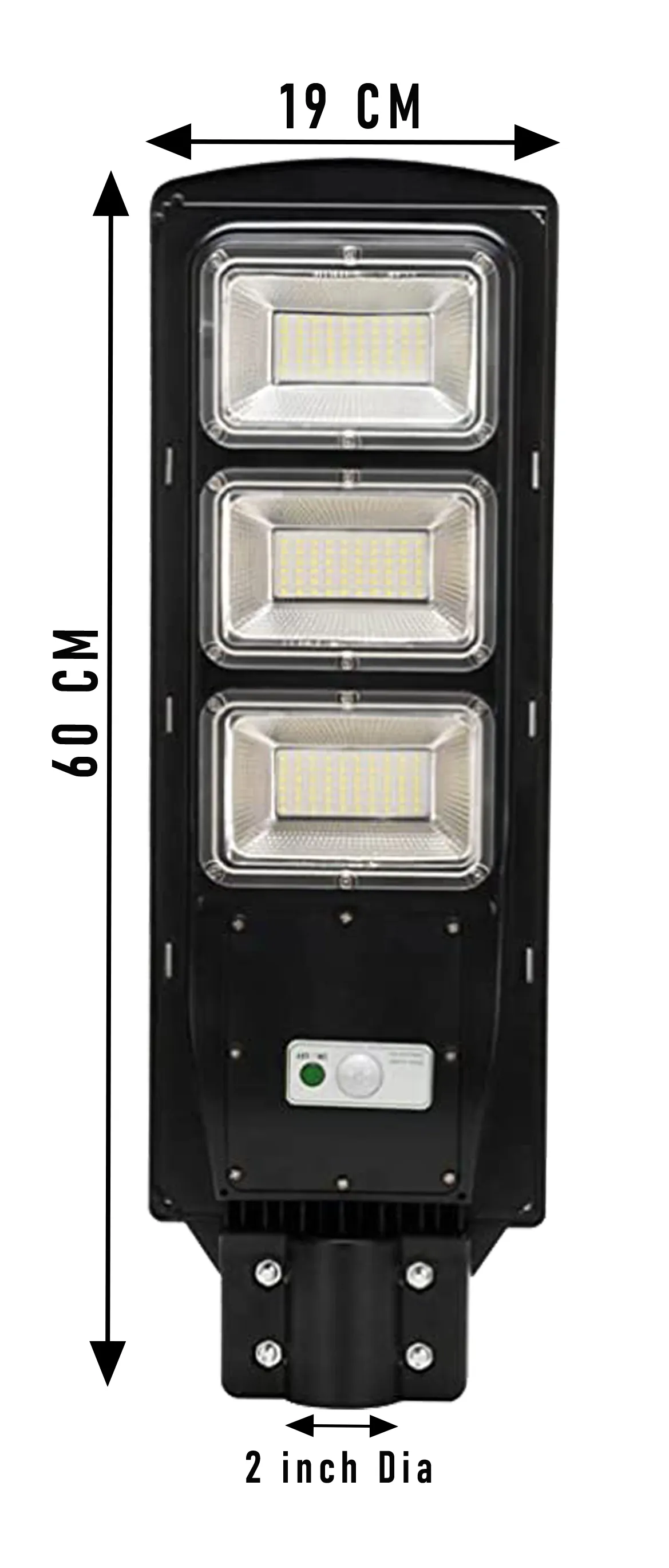 Solar Street Light 90 Watt LED Chip Owl Series Motion Sensor - TTOWL90W