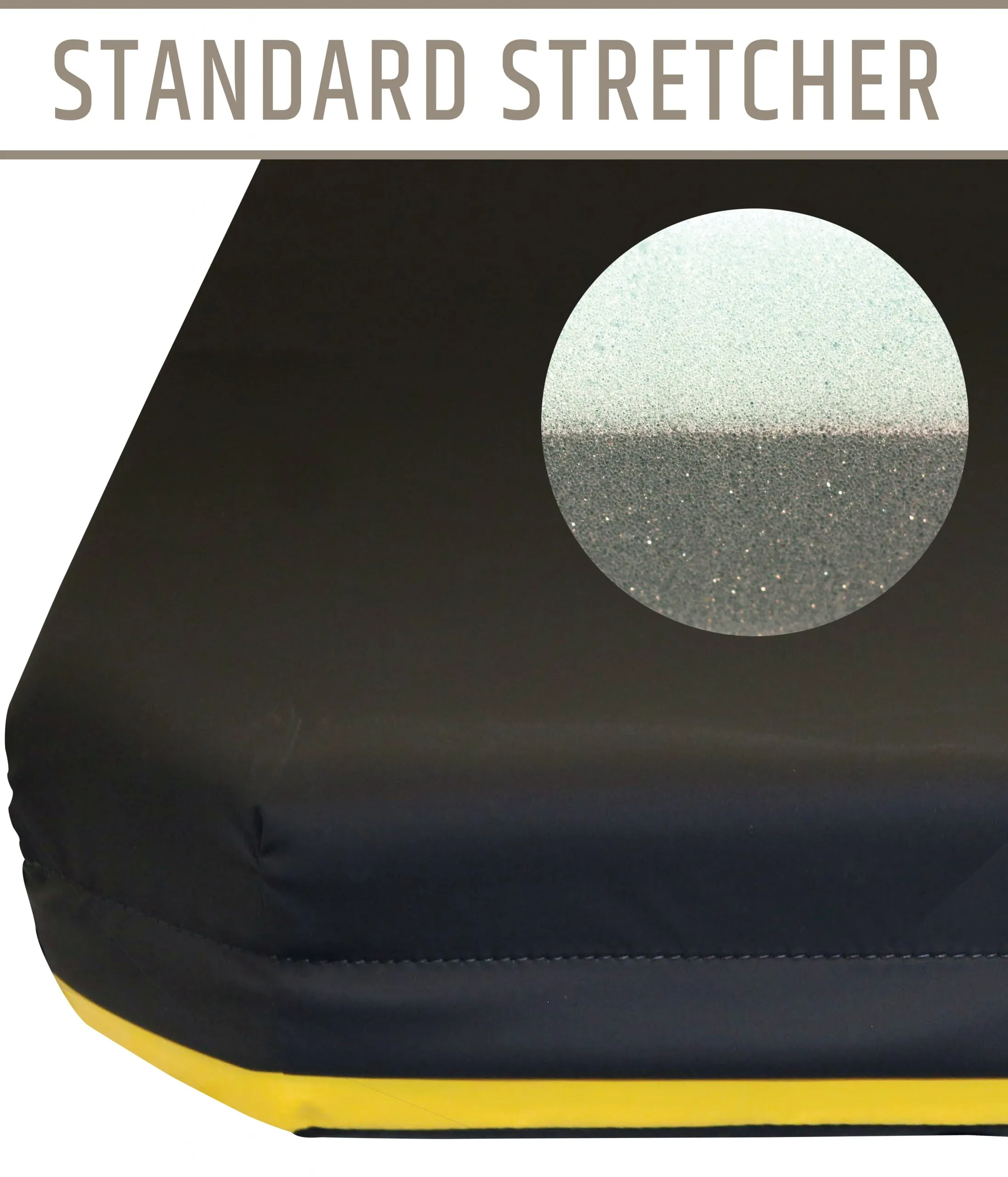 Stryker Emergency Care 1009 - 4" Standard Stretcher Pad with Color Identifier (26"w)