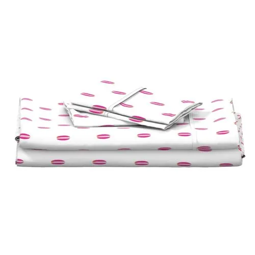 Surfer Girl Pink and Juicy Orange Mini Size Classic Surfboards Sheet Set