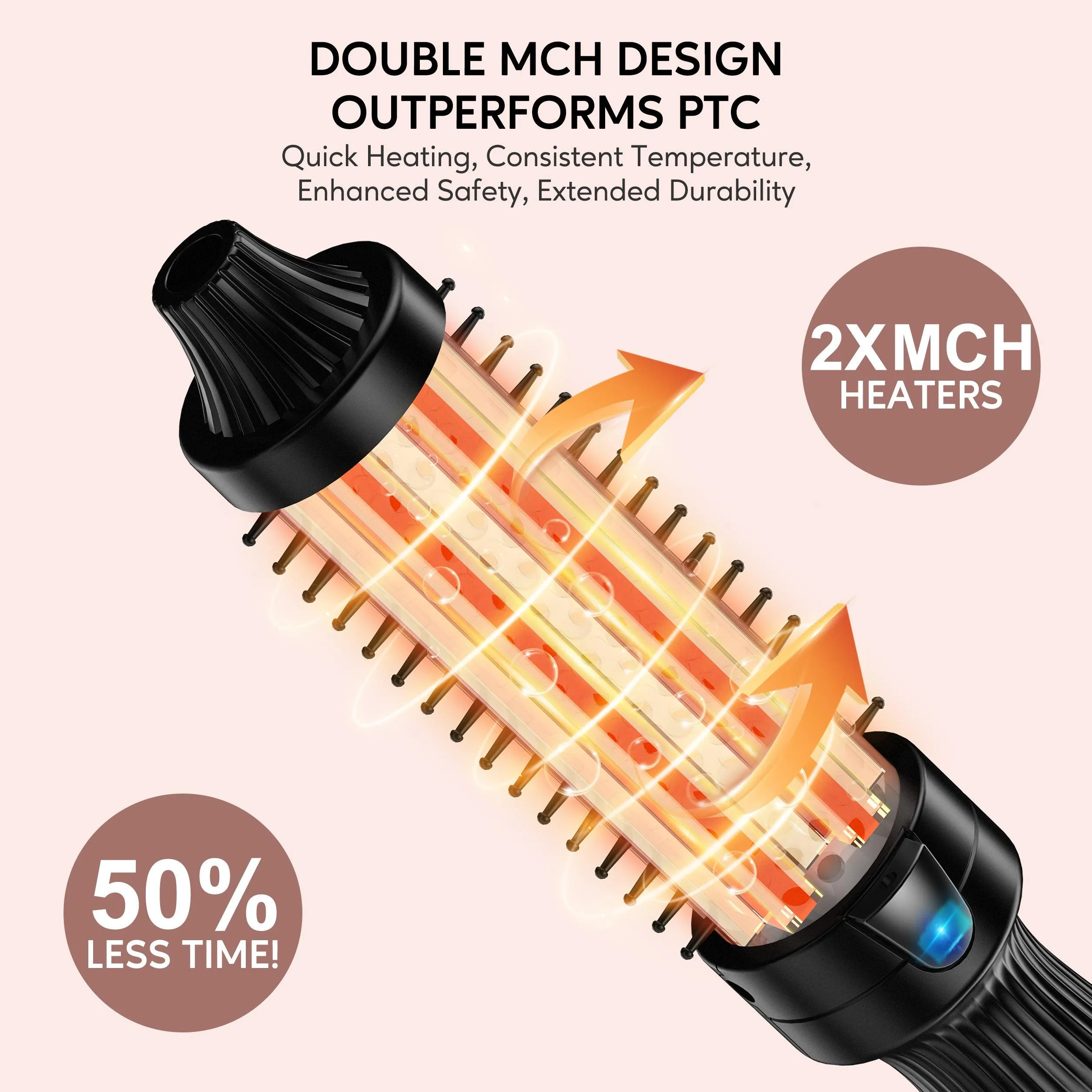 Thermal Brush, 1.25 Inch