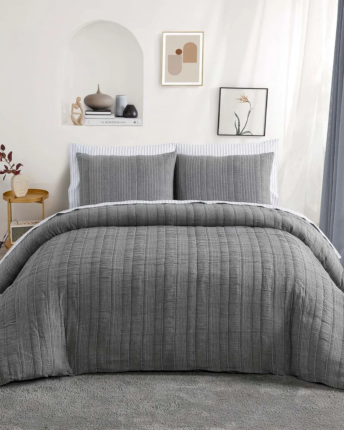 Torrey Stripe Comforter Set