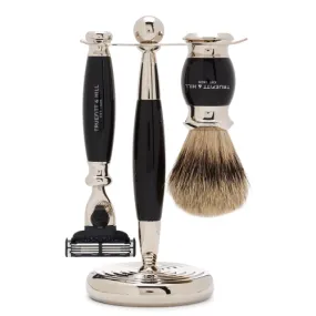 Truefitt & Hill - Edwardian Collection Shaving Set - Ebony Black