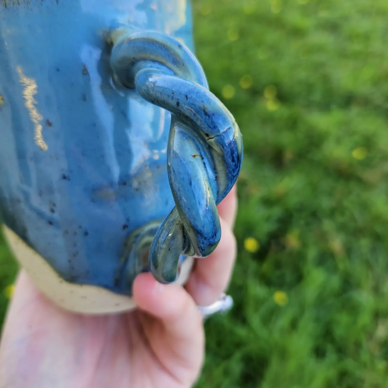 Twisted Handle Mug