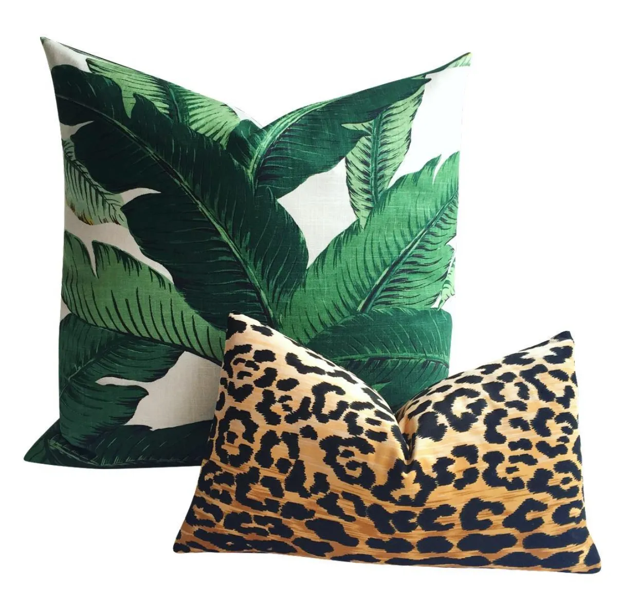 Veronica: A Velvet Leopard Pillow Cover