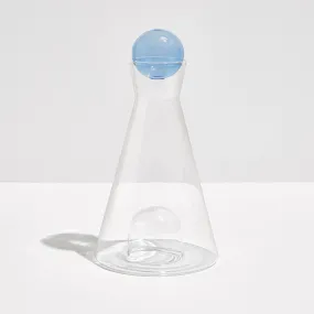 Vice Versa Carafe - Clear / Blue