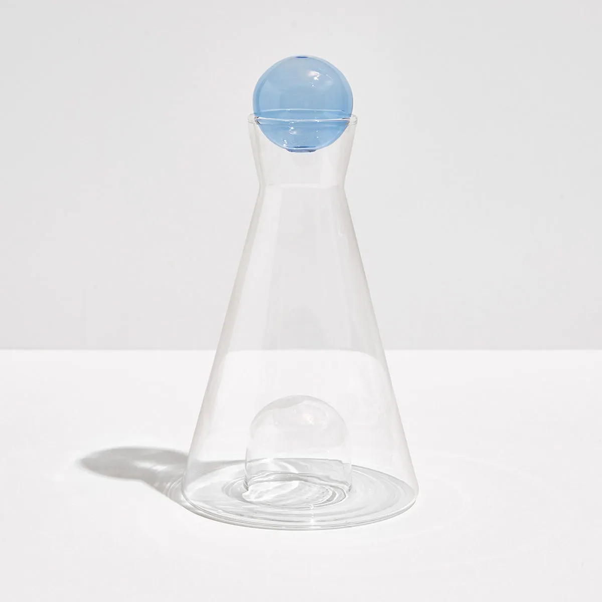 Vice Versa Carafe - Clear / Blue