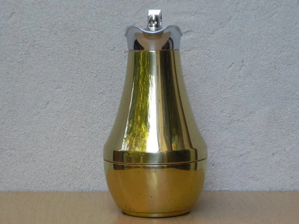 Vintage Alfi Gold Chrome Coffee Carafe