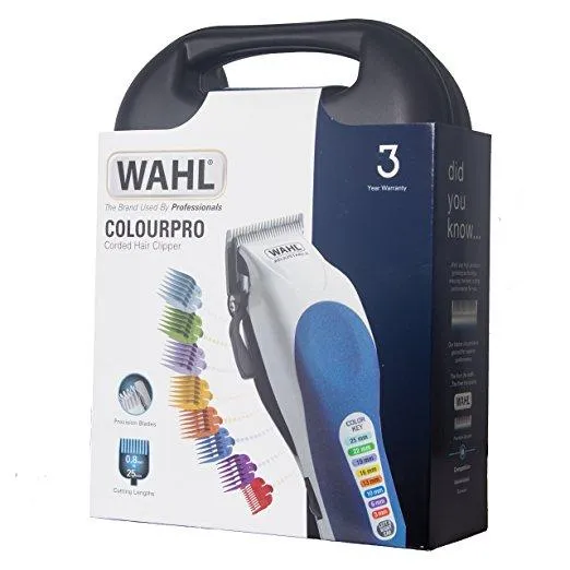 WAHL 79400 Colour Pro Coded Mains Hair Clipper Kit (220V)