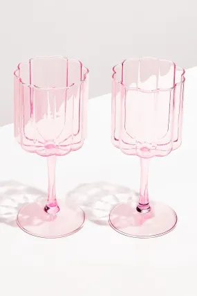 Wave Wine Glass Set of 2