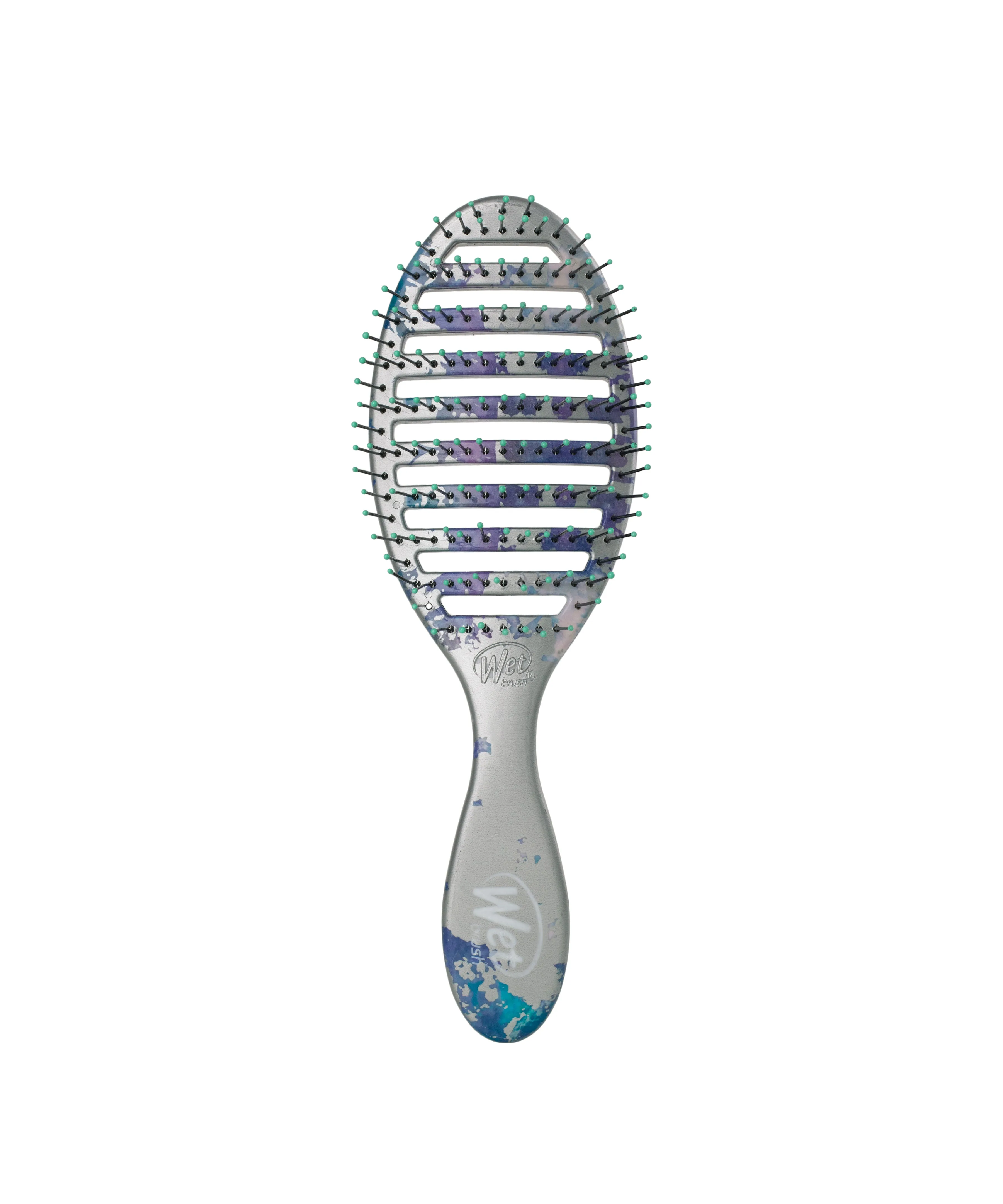 Wet Brush Limited Edition Stellar Skies Speed Dry Detangle Hair Brush - Turquoise Skies