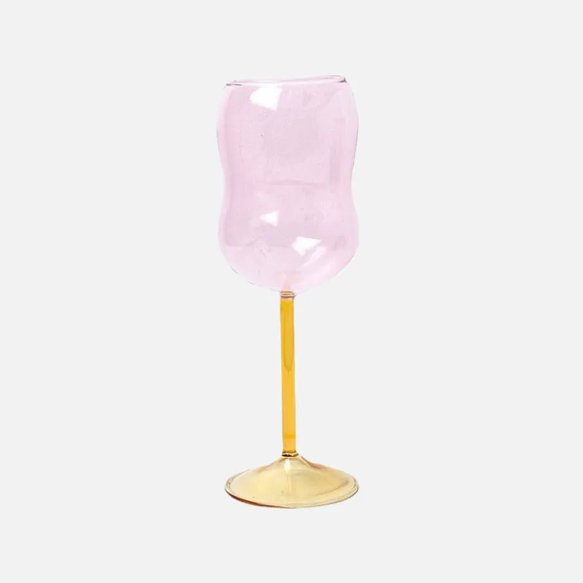 Wiggly Wine Glass Cups