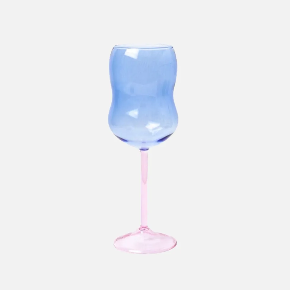 Wiggly Wine Glass Cups