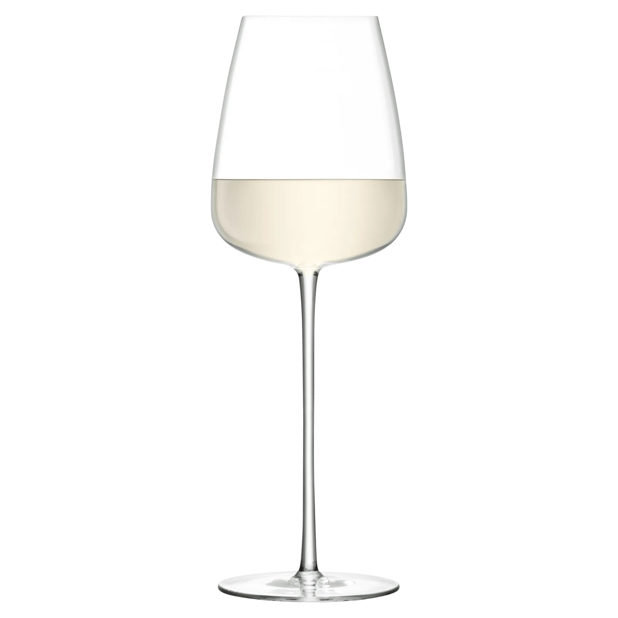 Wine Culture Mouth Blown White Wine Glass Set of Two