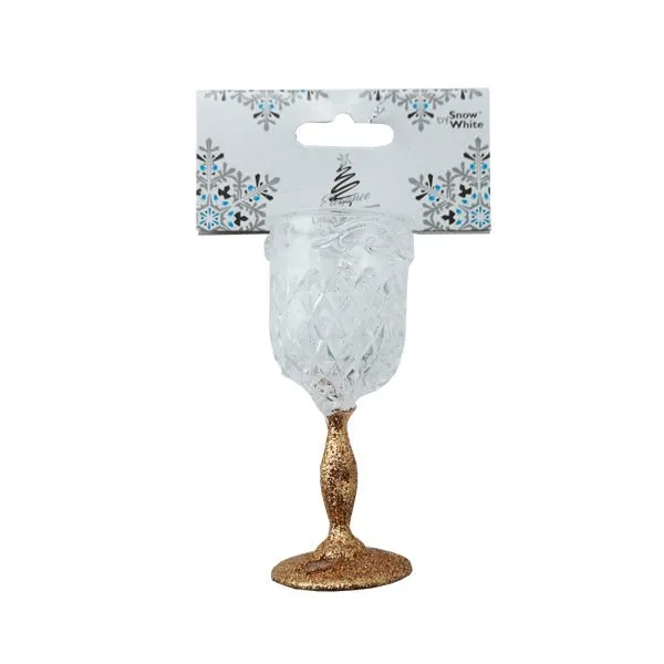 Wine Glass Gold Hanging Decoration