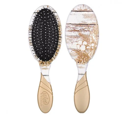 Winter frost seasons greetings Detangling Brush