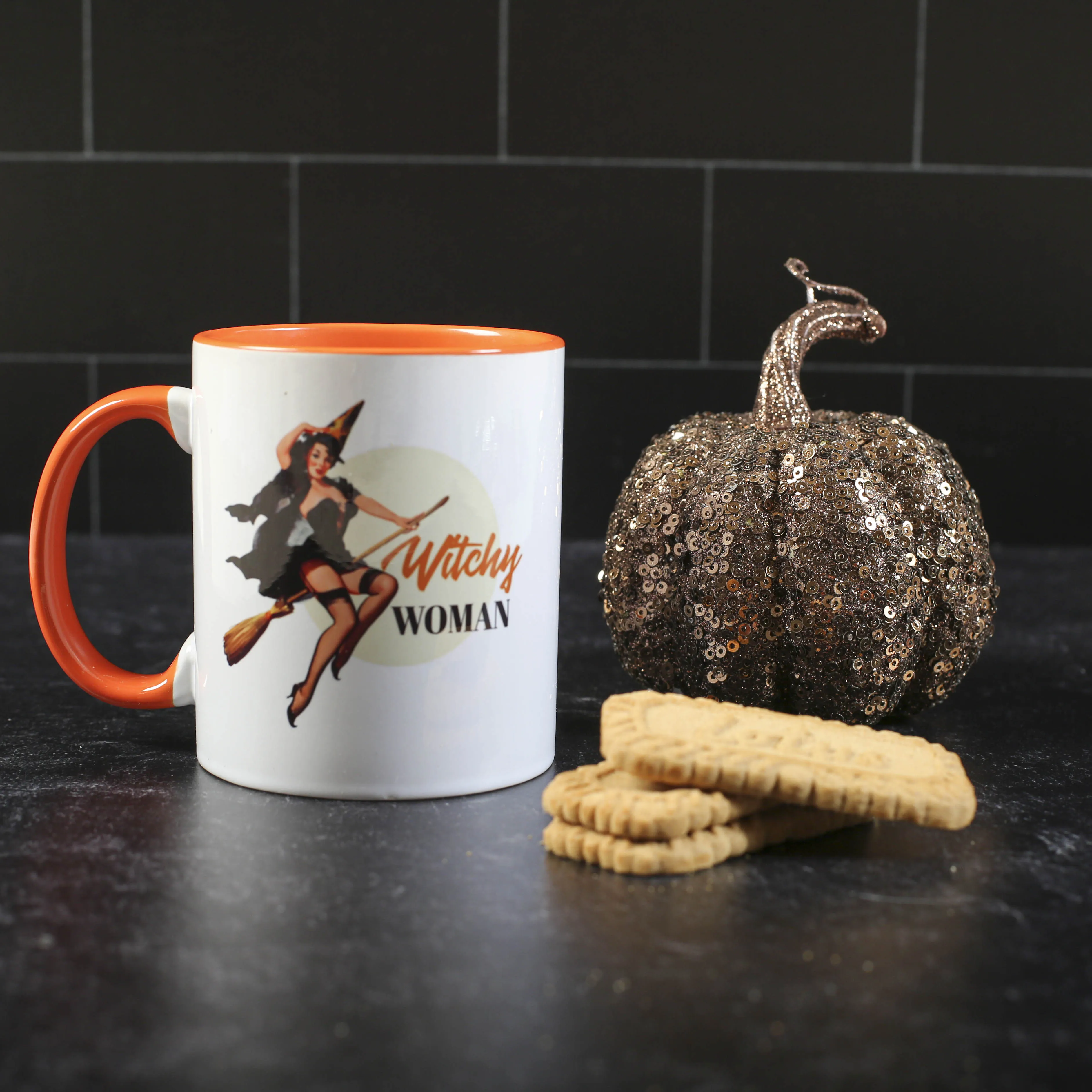 Witch Pinup Coffee Mug