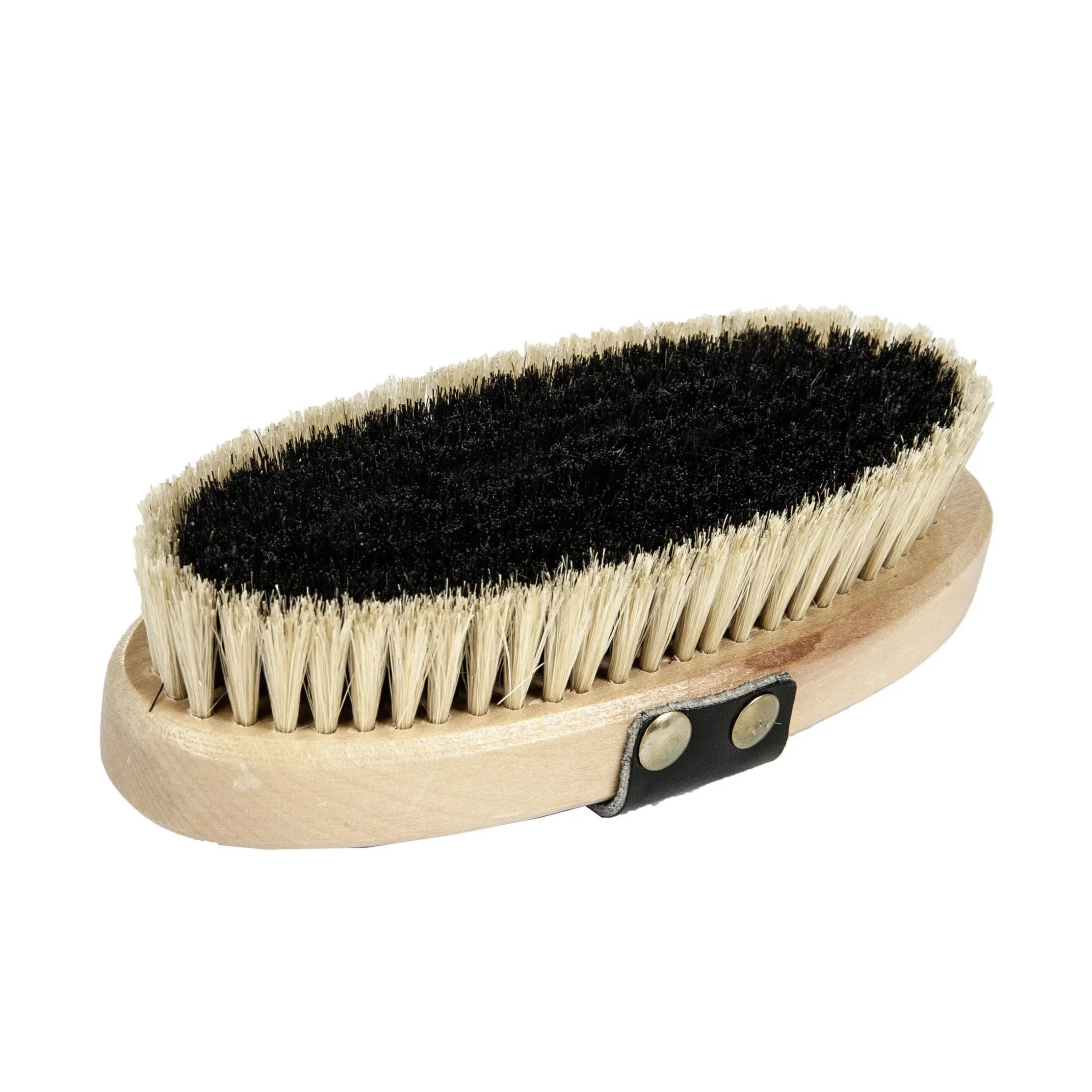 Wooden Body Brush With Natural Hair Bristles