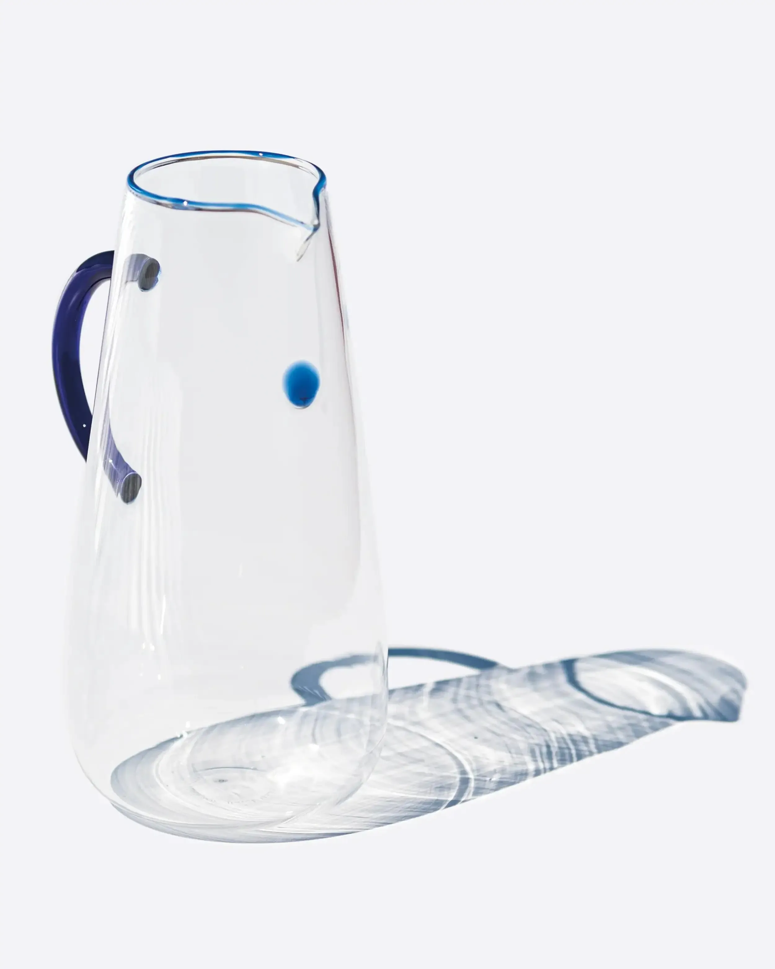 Zafferano Uniche glass Carafe 1.4 l-47.34 oz