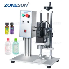 ZS-XG450 10-50mm Electric Plastic Glass Bottle Capping Machine With Security Ring